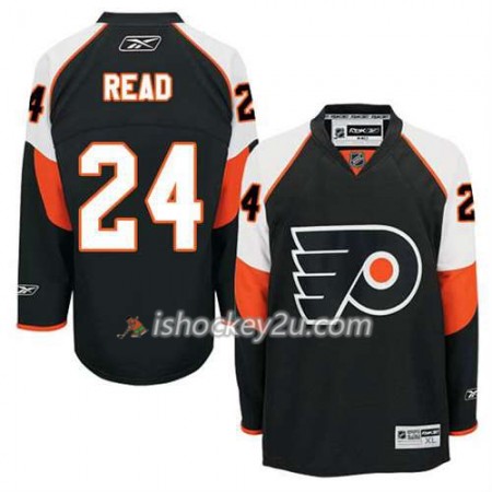 Reebok Mænd NHL Philadelphia Flyers Trøje Matt Read #24 Tredje Sort