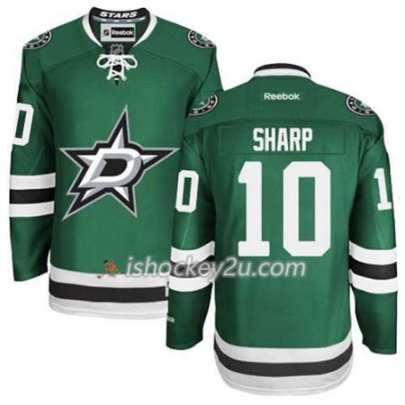 Reebok Mænd NHL Dallas Stars Trøje Patrick Sharp #10 Hjemme Grøn