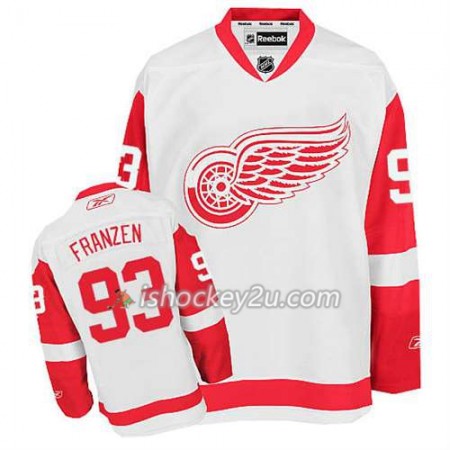 Reebok Mænd NHL Detroit Red Wings Trøje Johan Franzen #93 Udebane Hvid