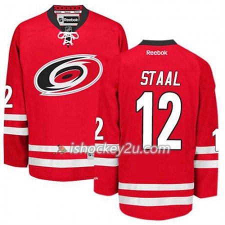 Reebok Mænd NHL Carolina Hurricanes Trøje Eric Staal #12 Hjemme Rød