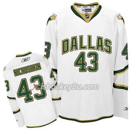 Reebok Mænd NHL Dallas Stars Trøje Valeri Nichushkin #43 Tredje Hvid