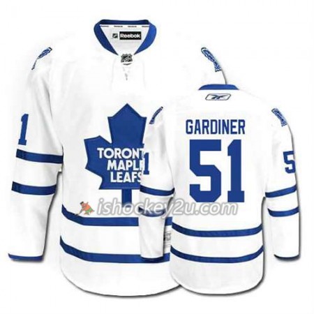 Reebok Mænd NHL Toronto Maple Leafs Trøje Jake Gardiner #51 Udebane Hvid Reebok Mænd NHL Toronto Maple Leafs Trøje Jake Gardiner #51 Udebane Hvid