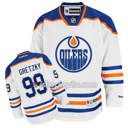 Reebok Mænd NHL Edmonton Oilers Trøje Wayne Gretzky #99 Udebane Hvid