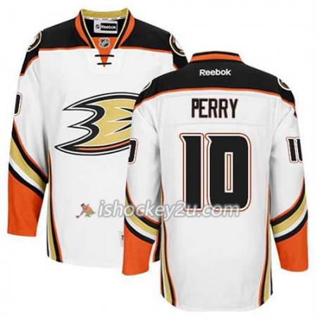 Reebok Mænd NHL Anaheim Ducks Trøje Corey Perry #10 Udebane Hvid