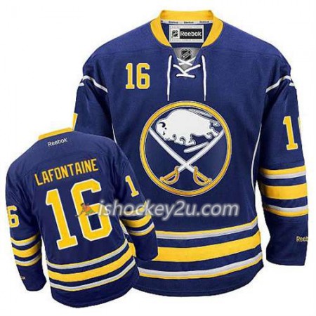 Reebok Mænd NHL Buffalo Sabres Trøje Pat Lafontaine #16 Hjemme Blå