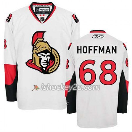 Reebok Mænd NHL Ottawa Senators Trøje Mike Hoffman #68 Udebane Hvid
