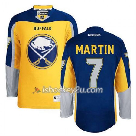 Reebok Mænd NHL Buffalo Sabres Trøje Rick Martin #7 Ny Tredje Guld
