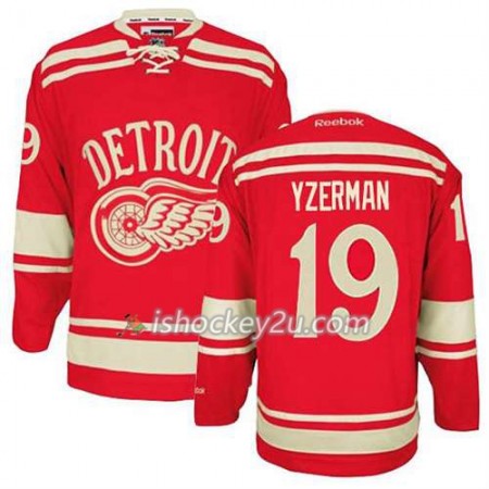 Reebok Mænd NHL Detroit Red Wings Trøje Steve Yzerman #19 2014 Winter Classic Rød Reebok Mænd NHL Detroit Red Wings Trøje Steve Yzerman #19 2014 Winter Classic Rød