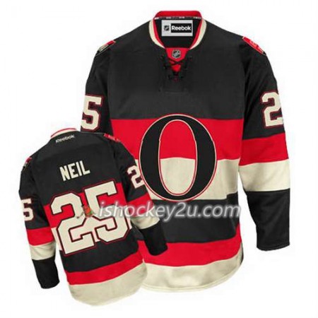 Reebok Mænd NHL Ottawa Senators Trøje Chris Neil #25 Ny Tredje Sort