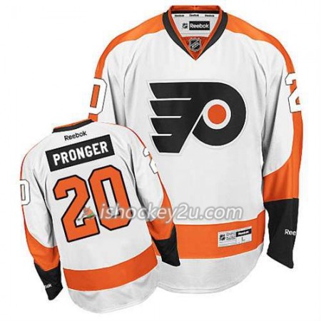 Reebok Mænd NHL Philadelphia Flyers Trøje Chris Pronger #20 Udebane Hvid