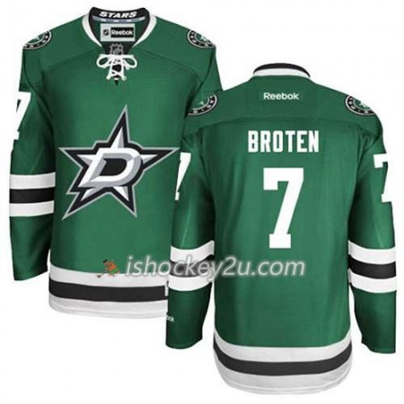 Reebok Mænd NHL Dallas Stars Trøje Neal BRøden #7 Hjemme Grøn