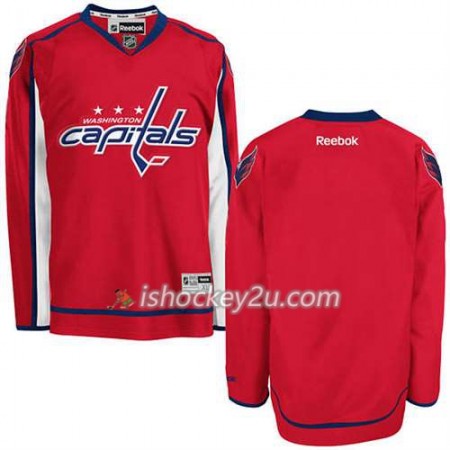 Reebok Mænd NHL Washington Capitals Trøje Captain Blank Premier Rød Hjemme