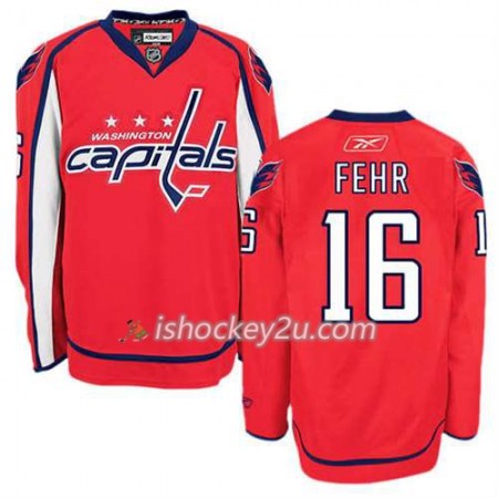 Reebok Mænd NHL Washington Capitals Trøje Eric Fehr #16 Hjemme Hvid