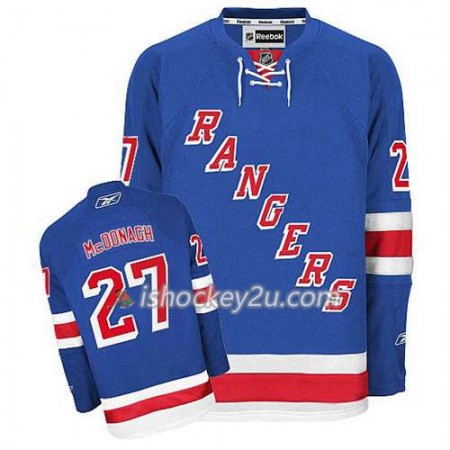 Reebok Mænd NHL New York Rangers Trøje Ryan McDonagh #27 Hjemme Blå