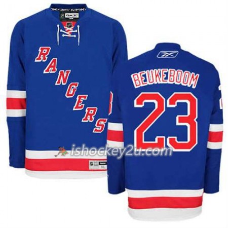 Reebok Mænd NHL New York Rangers Trøje Jeff Beukeboom #23 Hjemme Blå