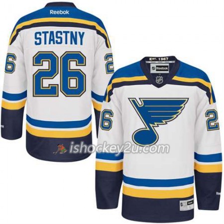 Reebok Mænd NHL St. Louis Blues Trøje Paul Stastny #26 Udebane Hvid