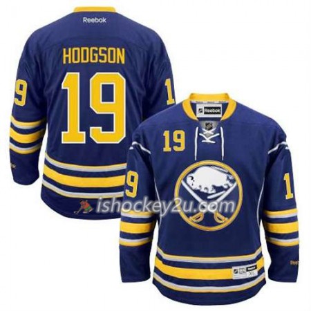 Reebok Mænd NHL Buffalo Sabres Trøje Cody Hodgson #19 Hjemme Blå