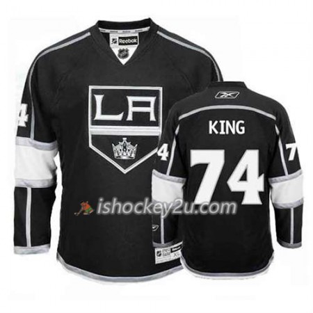 Reebok Mænd NHL Los Angeles Kings Trøje Dwight King #74 Hjemme Sort