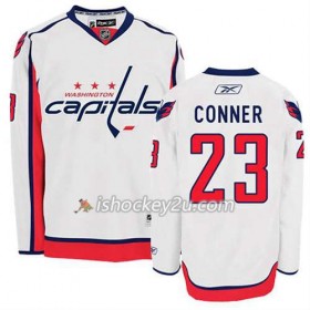 Reebok Mænd NHL Washington Capitals Trøje Chris Conner #23 Udebane Hvid