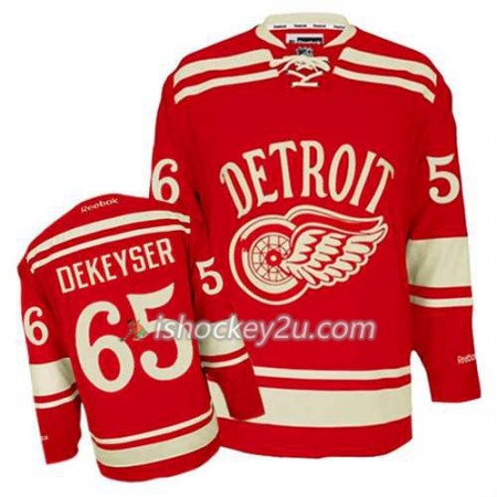 Reebok Mænd NHL Detroit Red Wings Trøje Danny DeKeyser #65 2014 Winter Classic Hvid