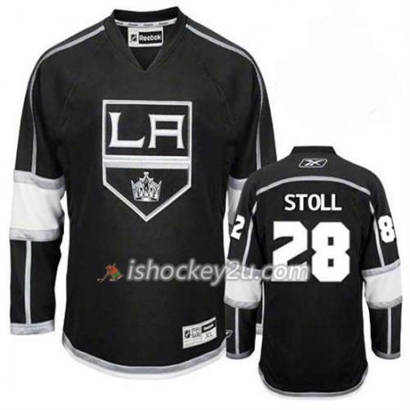 Reebok Mænd NHL Los Angeles Kings Trøje Jarret Stoll #28 Hjemme Sort