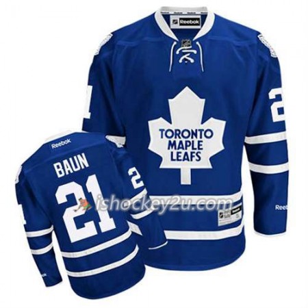 Reebok Mænd NHL Toronto Maple Leafs Trøje Bobby Baun #21 Hjemme Blå
