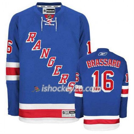 Reebok Mænd NHL New York Rangers Trøje Derick Brassard #16 Hjemme Blå