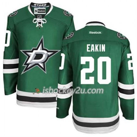 Reebok Mænd NHL Dallas Stars Trøje Cody Eakin #20 Hjemme Sort