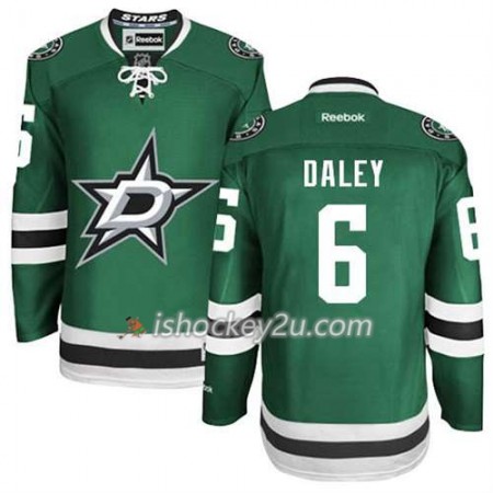 Reebok Mænd NHL Dallas Stars Trøje Trevor Daley #6 Hjemme Grøn