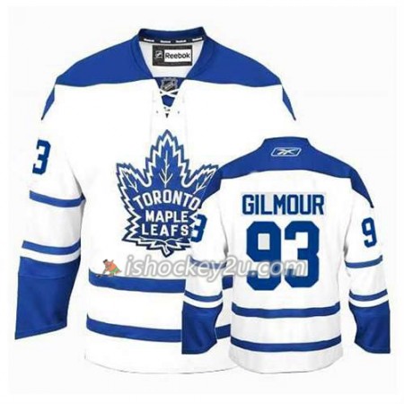Reebok Mænd NHL Toronto Maple Leafs Trøje Doug Gilmour #93 Tredje Hvid