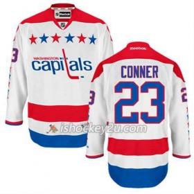 Reebok Mænd NHL Washington Capitals Trøje Chris Conner #23 Tredje Hvid