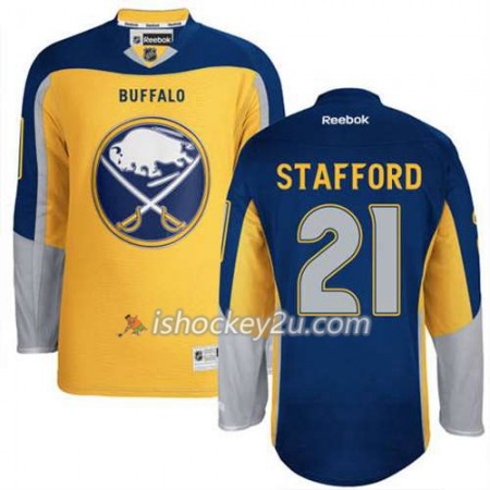 Reebok Mænd NHL Buffalo Sabres Trøje Drew Stafford #21 Ny Tredje Guld