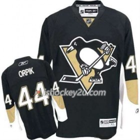 Reebok Mænd NHL Pittsburgh Penguins Trøje Brooks Orpik 44 Sort Hjemme