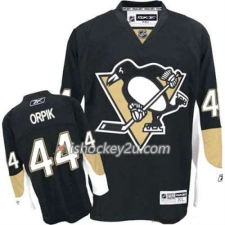 Reebok Mænd NHL Pittsburgh Penguins Trøje Brooks Orpik 44 Sort Hjemme Reebok Mænd NHL Pittsburgh Penguins Trøje Brooks Orpik 44 Sort Hjemme