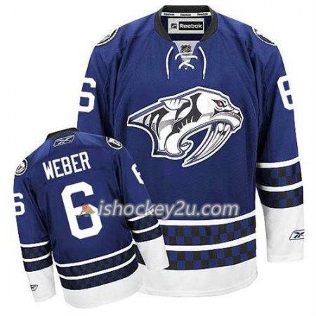 Reebok Mænd NHL Nashville Predators Trøje Shea Weber #6 Tredje Blå Reebok Mænd NHL Nashville Predators Trøje Shea Weber #6 Tredje Blå
