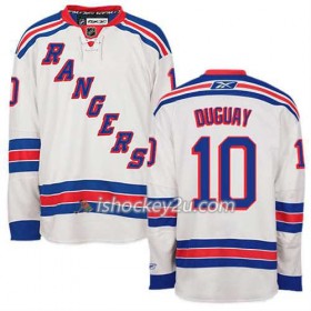 Reebok Mænd NHL New York Rangers Trøje Ron Duguay #10 Udebane Hvid