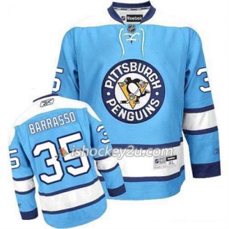 Reebok Mænd NHL Pittsburgh Penguins Trøje Tom Barrasso 35 Tredje