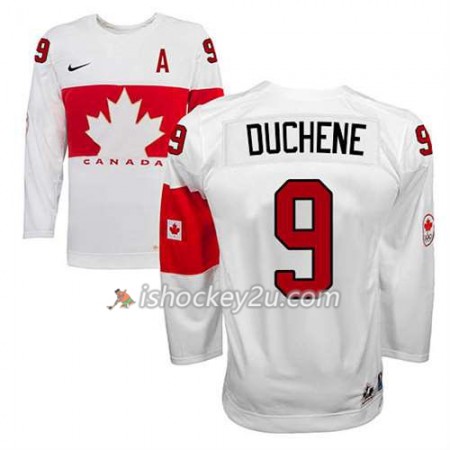 Reebok Dame NHL Canada Team Trøje Matt Duchene #9 Hjemme Hvid
