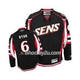 Reebok Mænd NHL Ottawa Senators Trøje Bobby Ryan #6 Tredje Sort