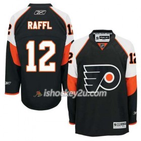 Reebok Mænd NHL Philadelphia Flyers Trøje Michael Raffl #12 Tredje Sort
