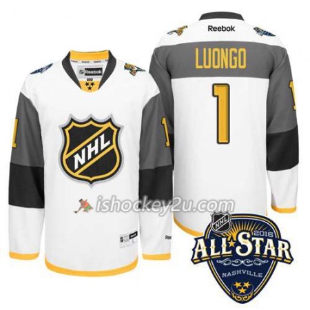NHL 2016 All-Star Florida Panthers Trøje Roberto Luongo #1 Hvid
