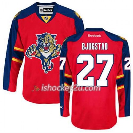 Reebok Mænd NHL Florida Panthers Trøje Nick Bjugstad #27 Hjemme Rød