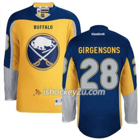 Reebok Mænd NHL Buffalo Sabres Trøje Zemgus Girgensons #28 Ny Tredje Guld