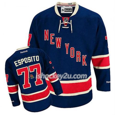 Reebok Mænd NHL New York Rangers Trøje Phil Esposito #77 Tredje Blå