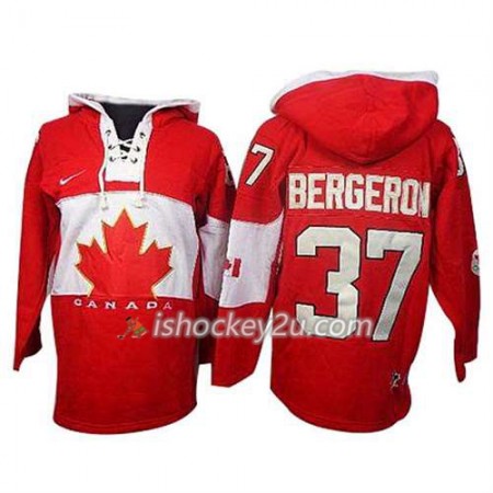 Reebok Mænd NHL Canada Team Trøje Patrice Bergeron #37 Premier Olympic Rød