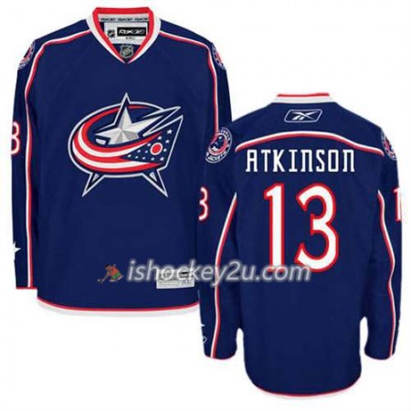 Reebok Mænd NHL Columbus Blue Jackets Trøje Cam Atkinson #13 Hjemme Blå