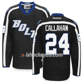Reebok Mænd NHL Tampa Bay Lightning Trøje Ryan Callahan #24 Tredje Sort