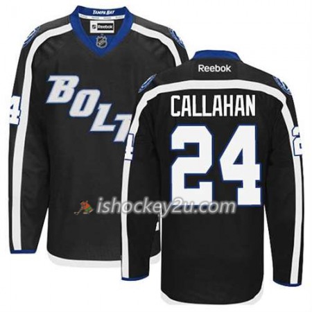Reebok Mænd NHL Tampa Bay Lightning Trøje Ryan Callahan #24 Tredje Sort