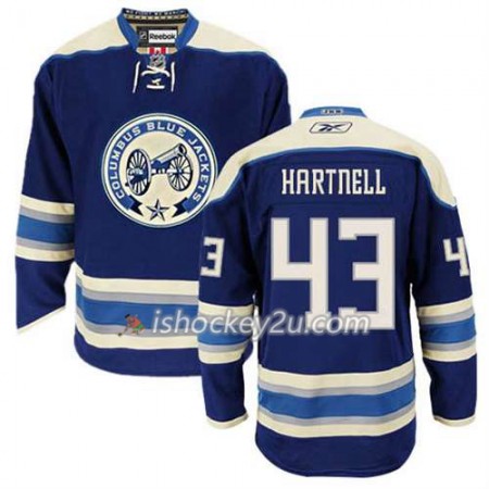 Reebok Mænd NHL Columbus Blue Jackets Trøje Scott Hartnell #43 Tredje Blå
