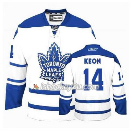Reebok Mænd NHL Toronto Maple Leafs Trøje Dave Keon #14 Tredje Hvid